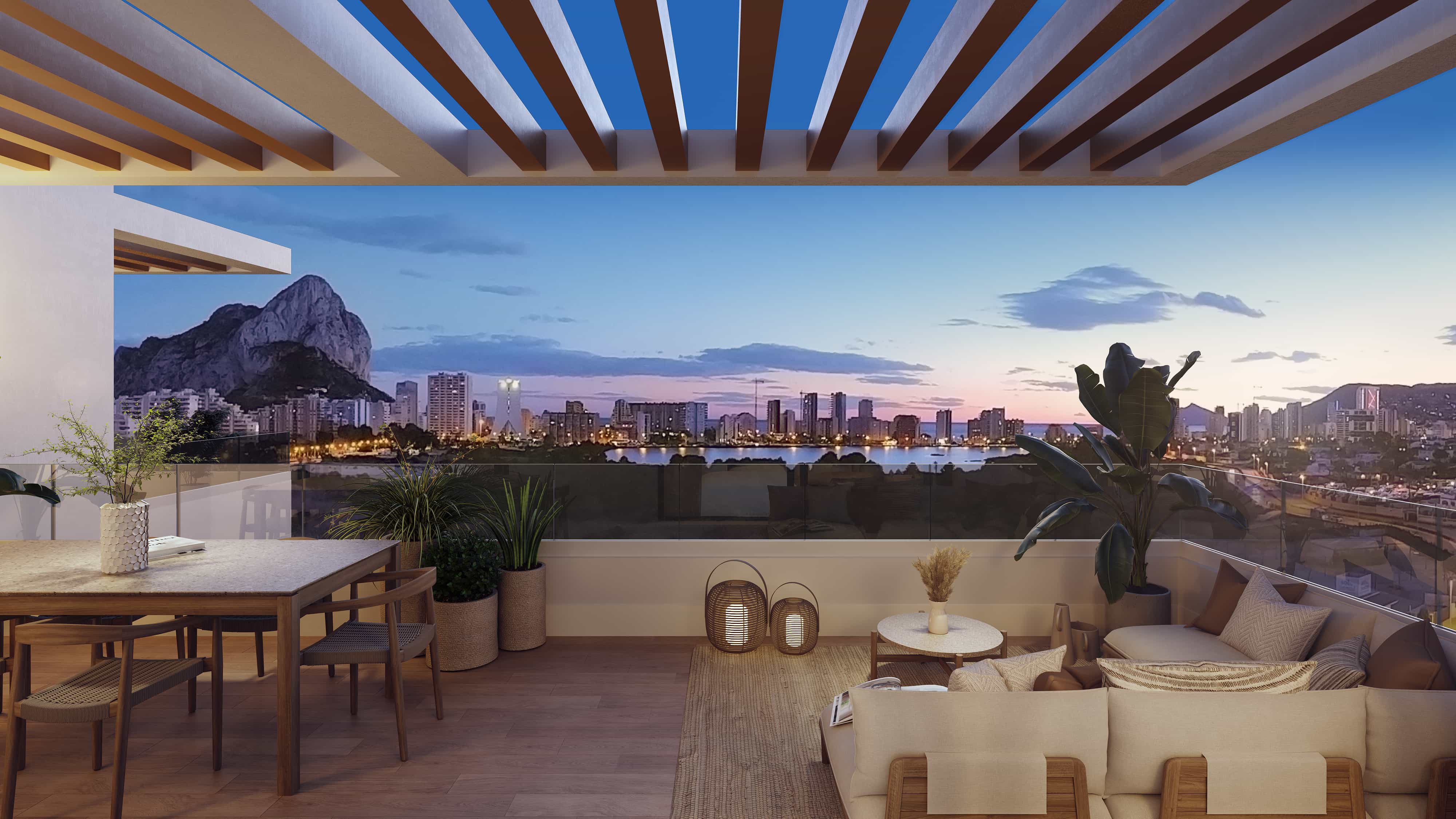 Luxusapartment zum Verkauf in Lagune Homes, Calpe — Foto 3