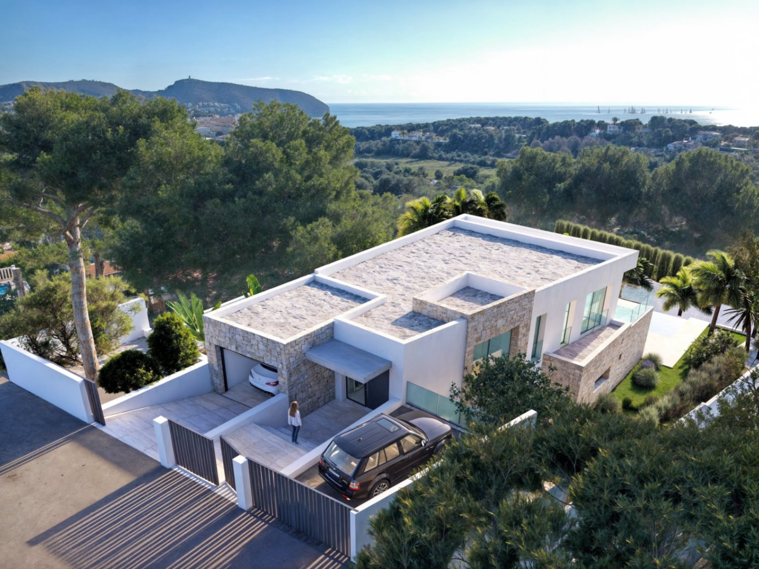Chalet de luxe à Moraira avec piscine privée infinity vue mer — photo 4