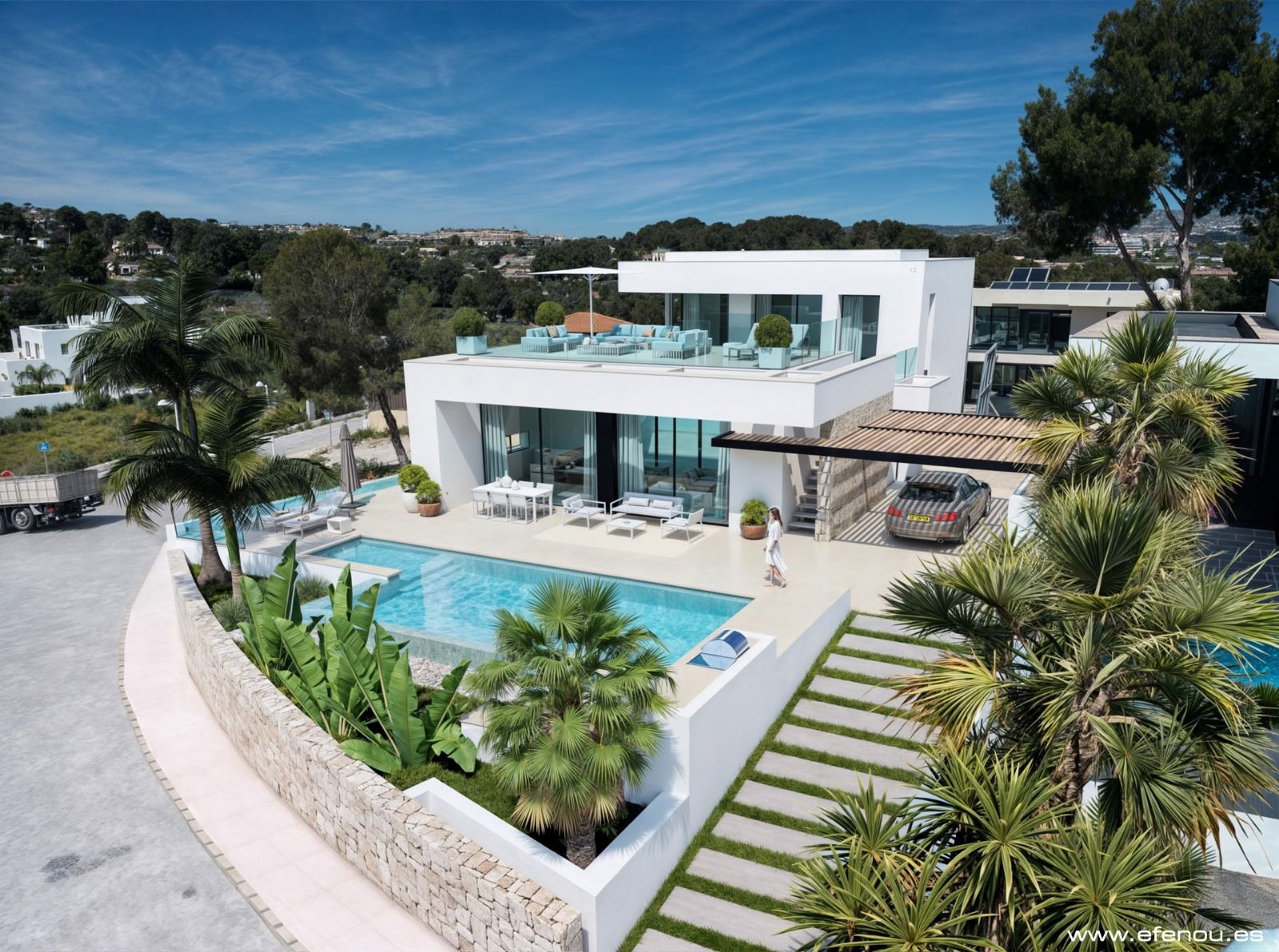 Chalet de luxe à vendre à Moraira, 4 chambres et piscine privée — photo 8