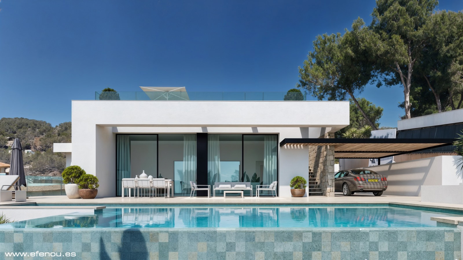 Chalet de luxe à vendre à Moraira, 4 chambres et piscine privée — photo 3