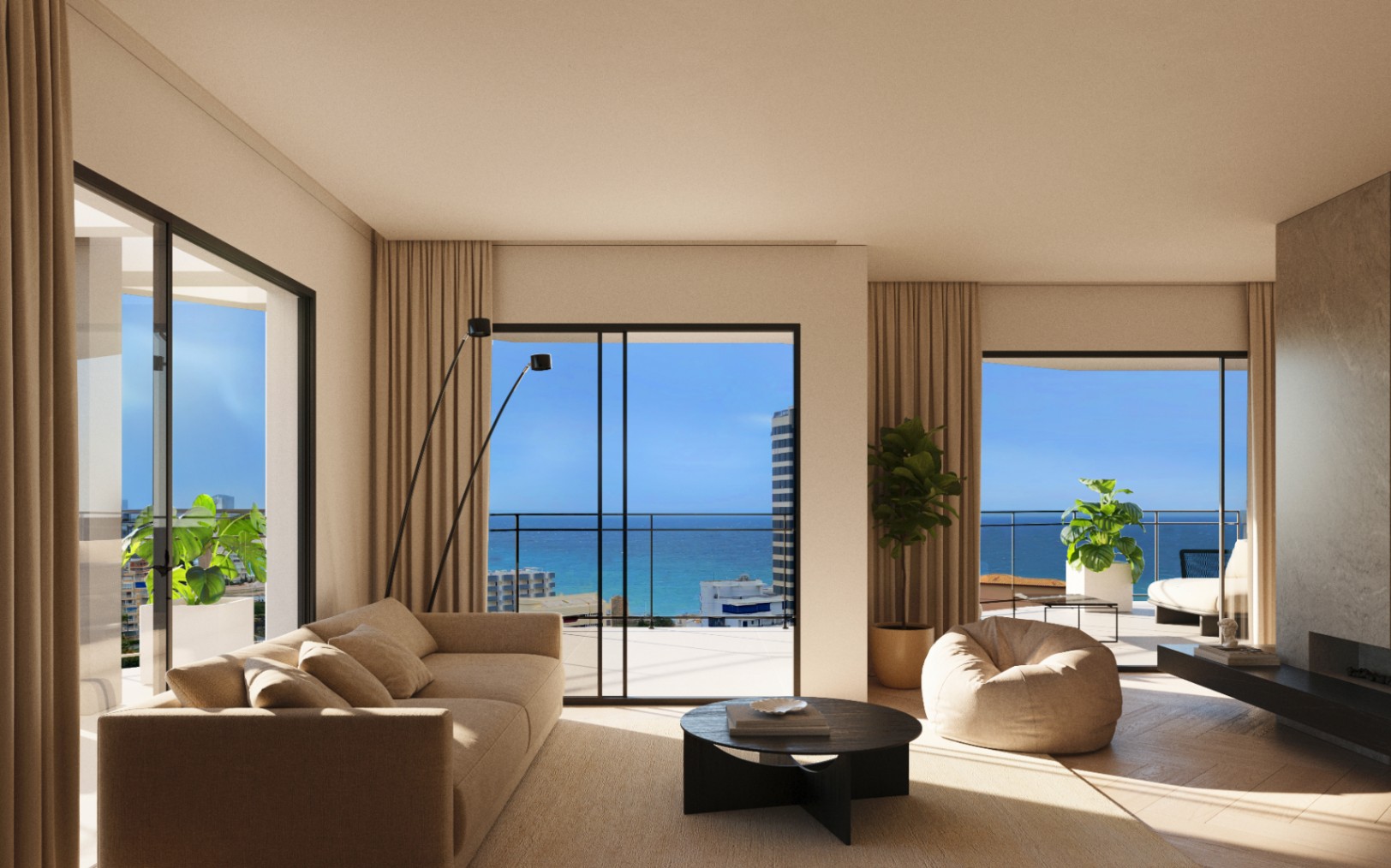 Spectacular new construction in the heart of Calpe