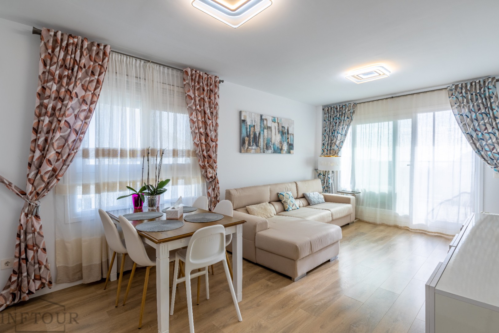 Wohnung in Calpe mit Meerblick und Pool – 2 Schlafzimmer, Terrasse und Parkplatz