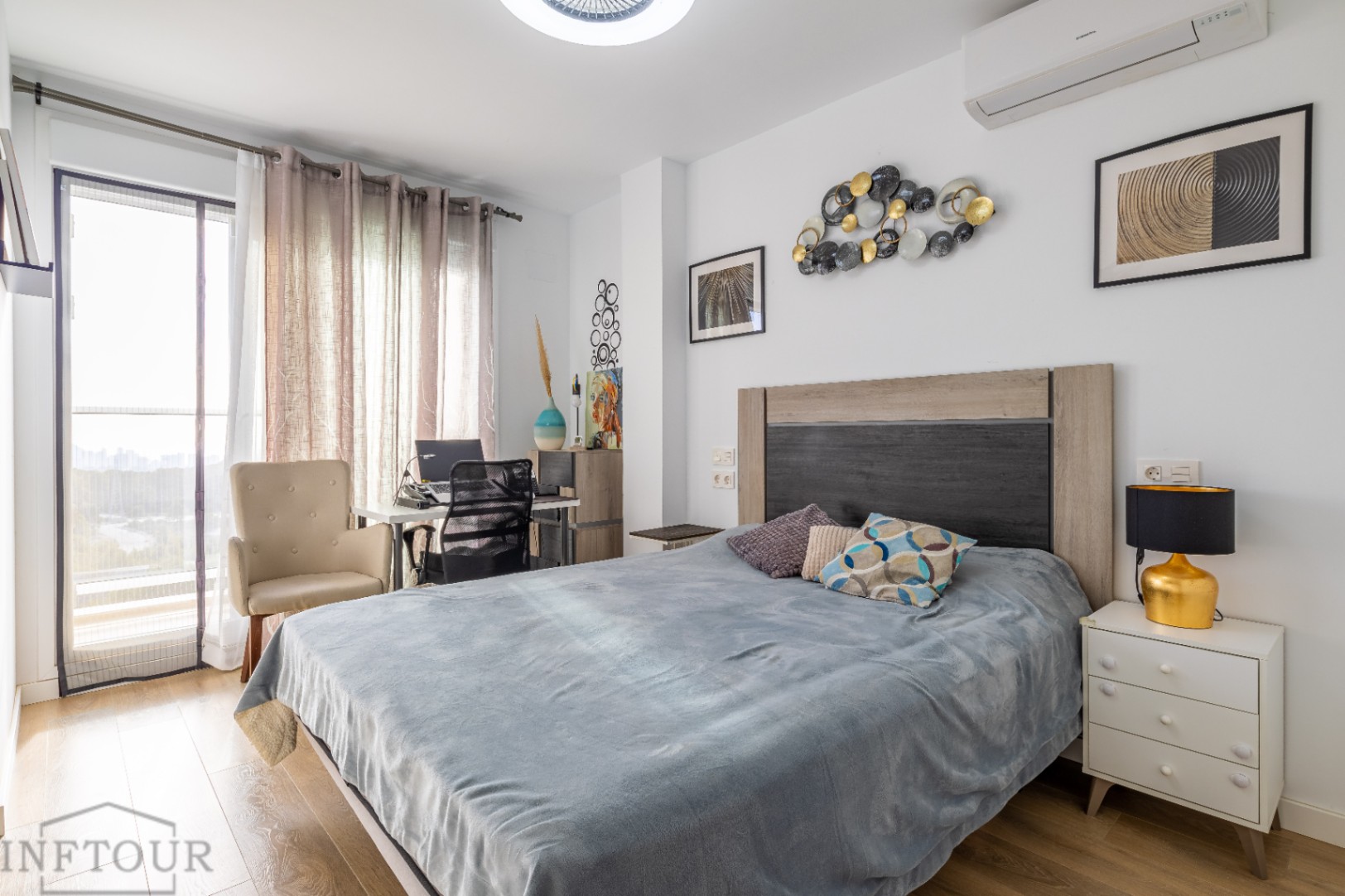 Wohnung in Calpe mit Meerblick und Pool – 2 Schlafzimmer, Terrasse und Parkplatz