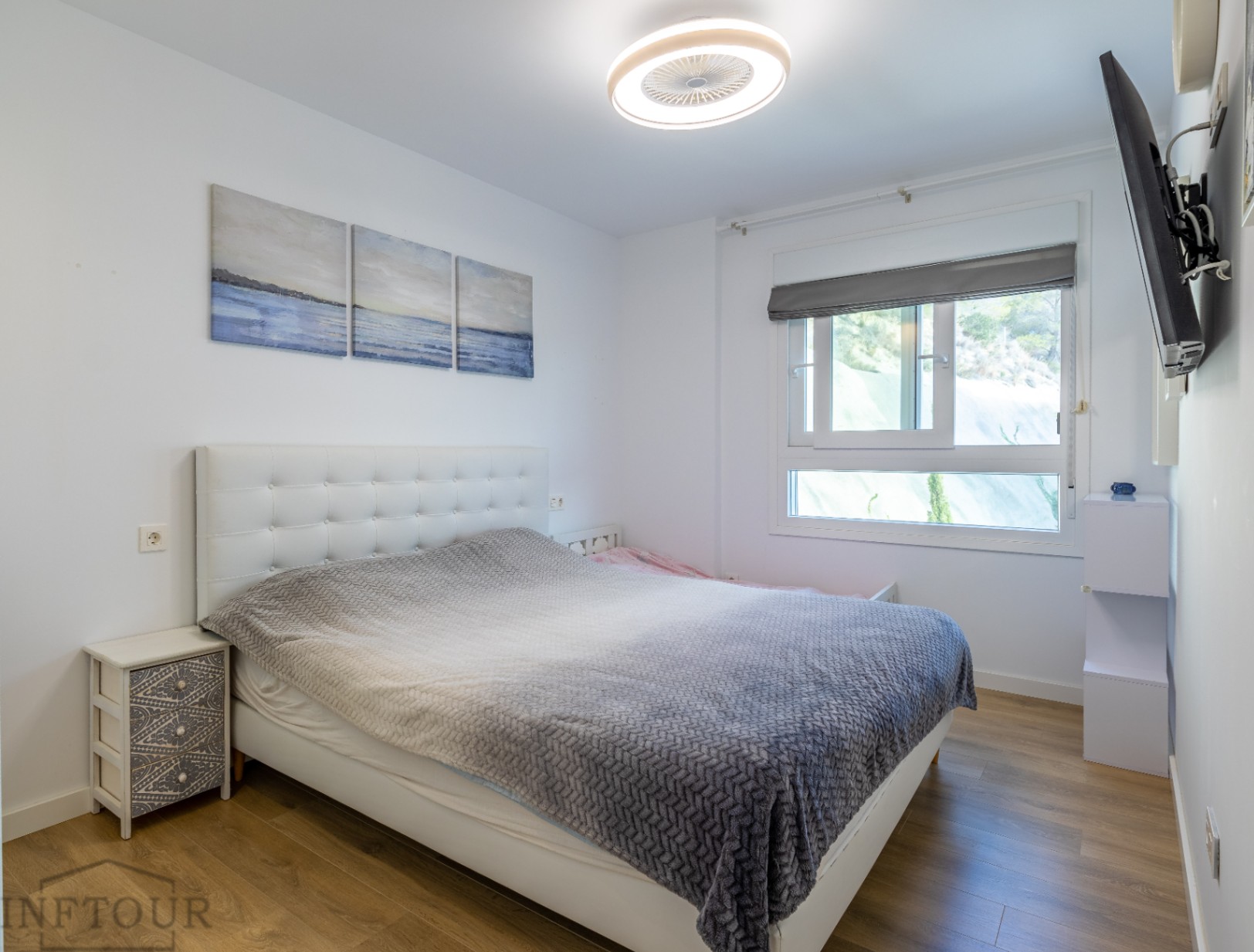 Wohnung in Calpe mit Meerblick und Pool – 2 Schlafzimmer, Terrasse und Parkplatz