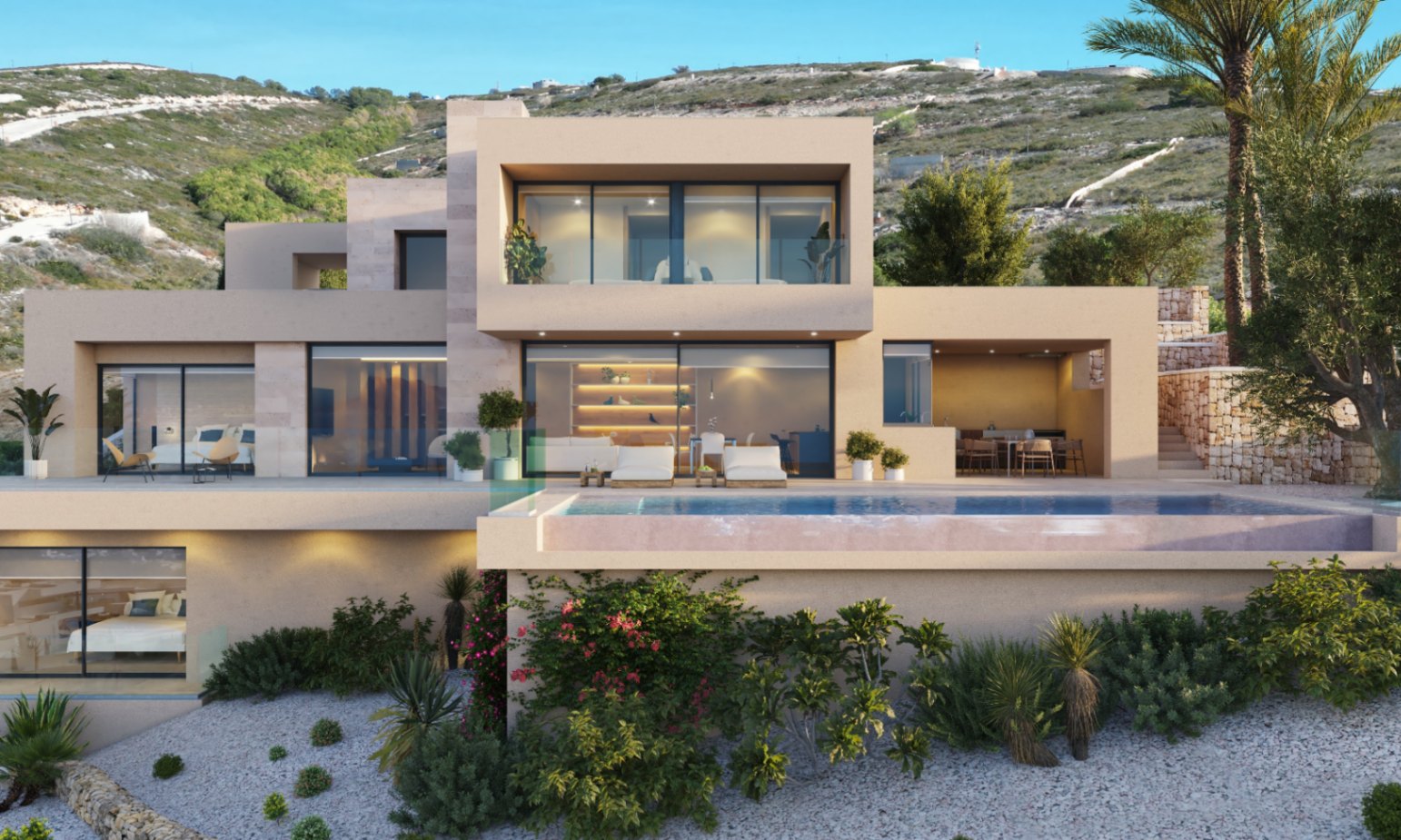 Villa Rubik a project in Cumbre del Sol, Benitachell