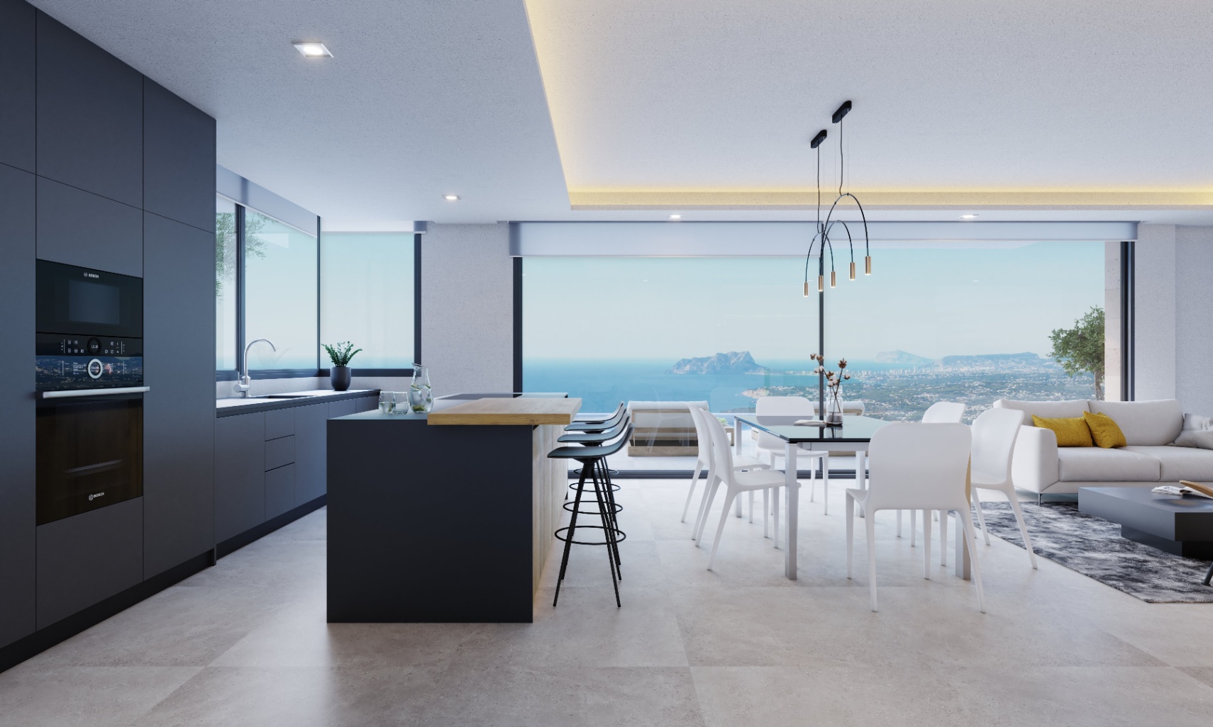 Villa Rubik a project in Cumbre del Sol, Benitachell — photo 3