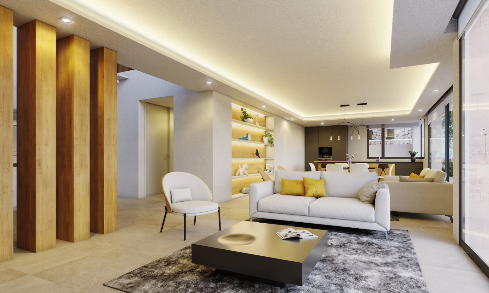 Villa Rubik a project in Cumbre del Sol, Benitachell — photo 2
