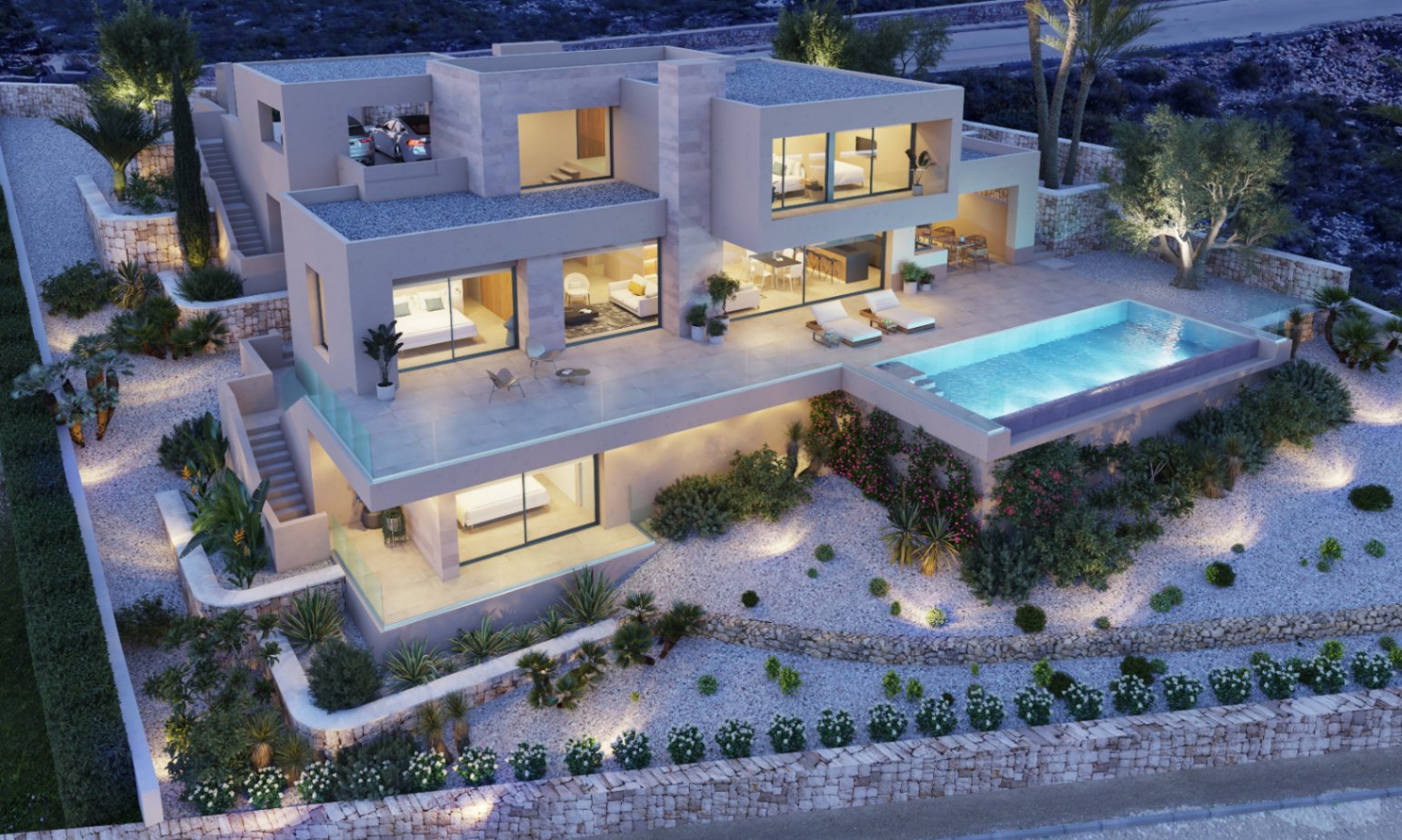 Villa Rubik a project in Cumbre del Sol, Benitachell — photo 7