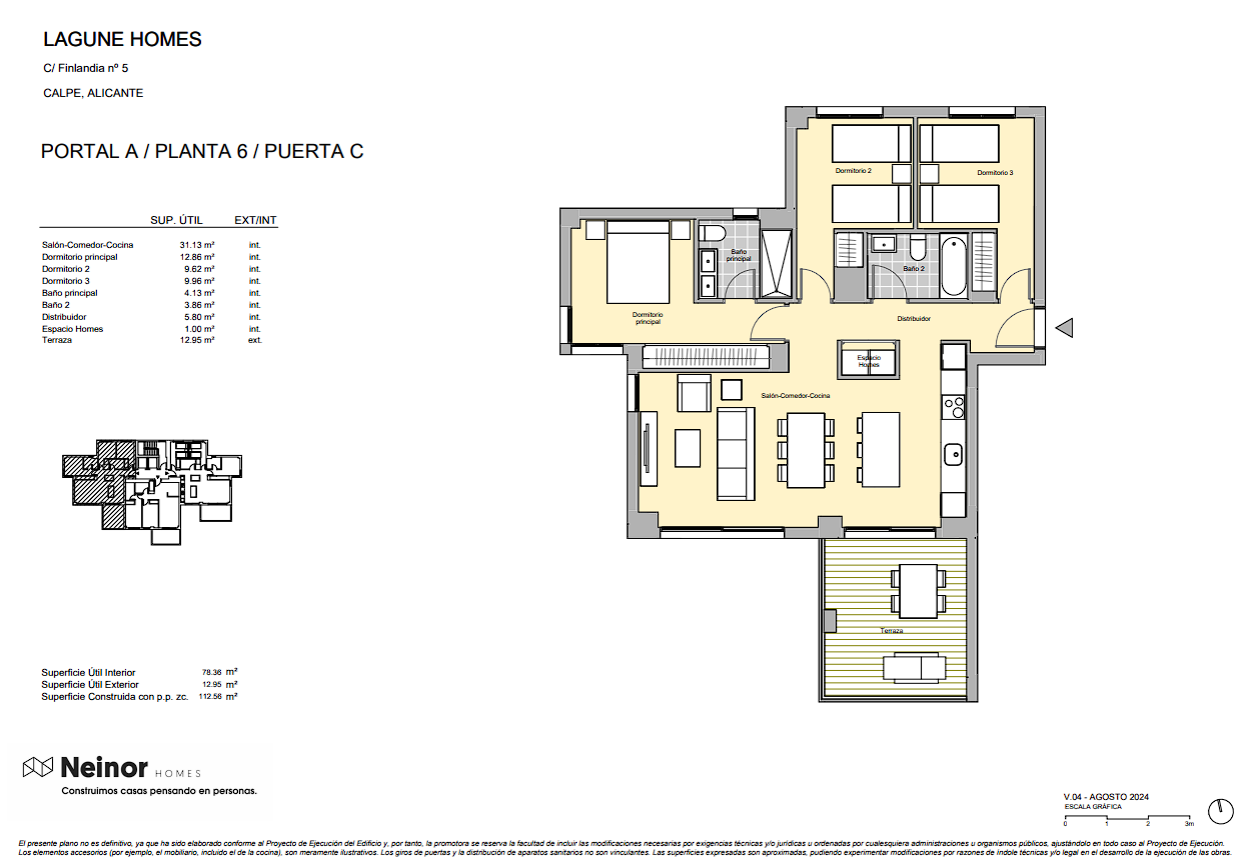 Luxusapartment zum Verkauf in Lagune Homes, Calpe — Foto 4