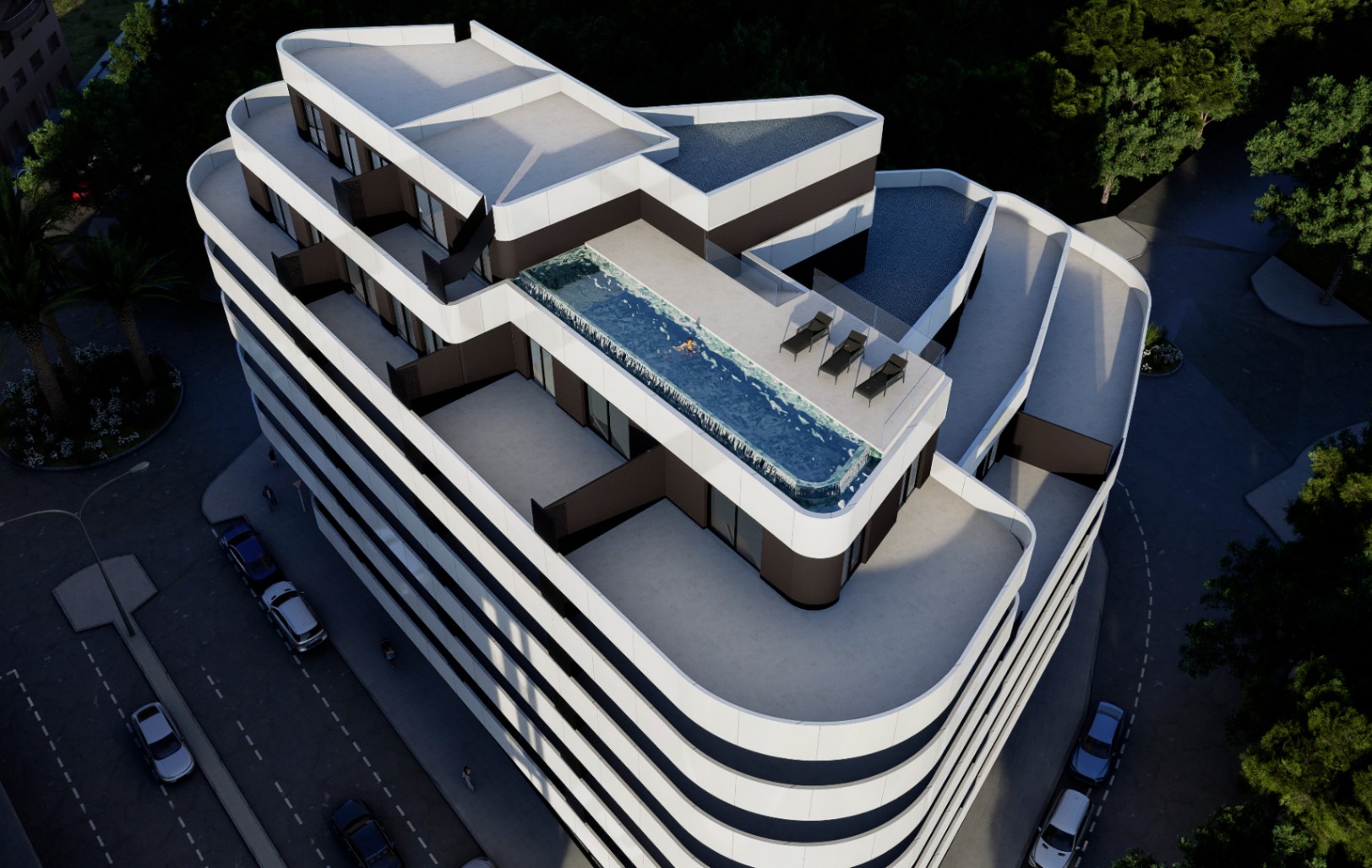 Attico di lusso nel centro di Calpe: 2 camere da letto e piscina privata — foto 5