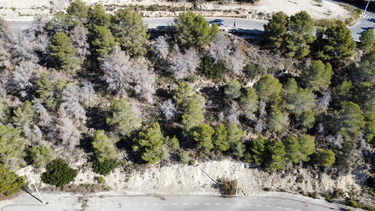 Verkauf eines Einzelgrundstücks in Colina del Sol, Calpe