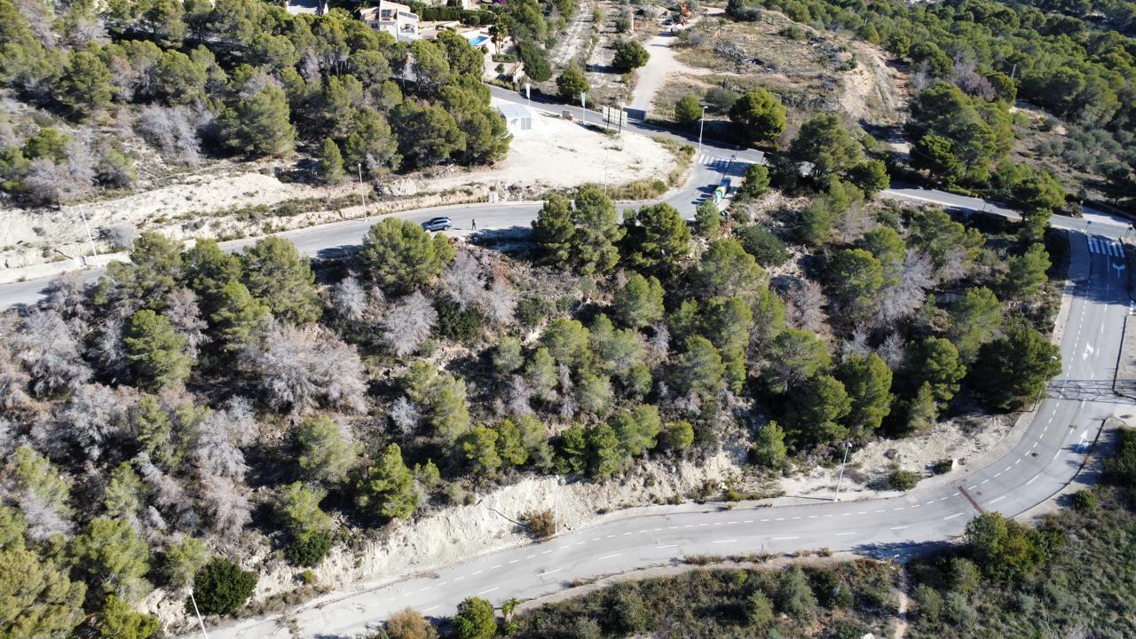 Verkauf eines Einzelgrundstücks in Colina del Sol, Calpe