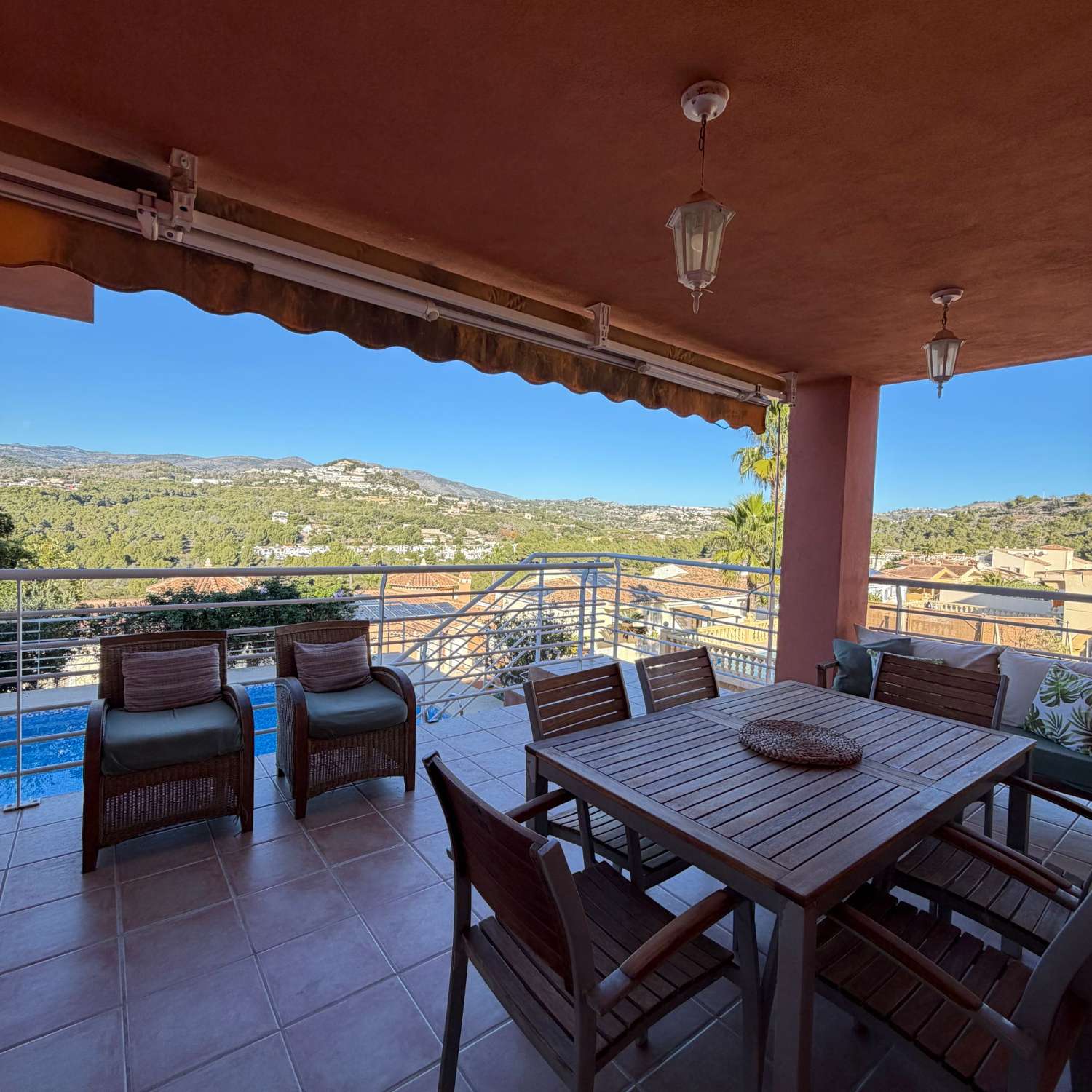 Villa med privat pool og panoramautsigt i Calpe — foto 3