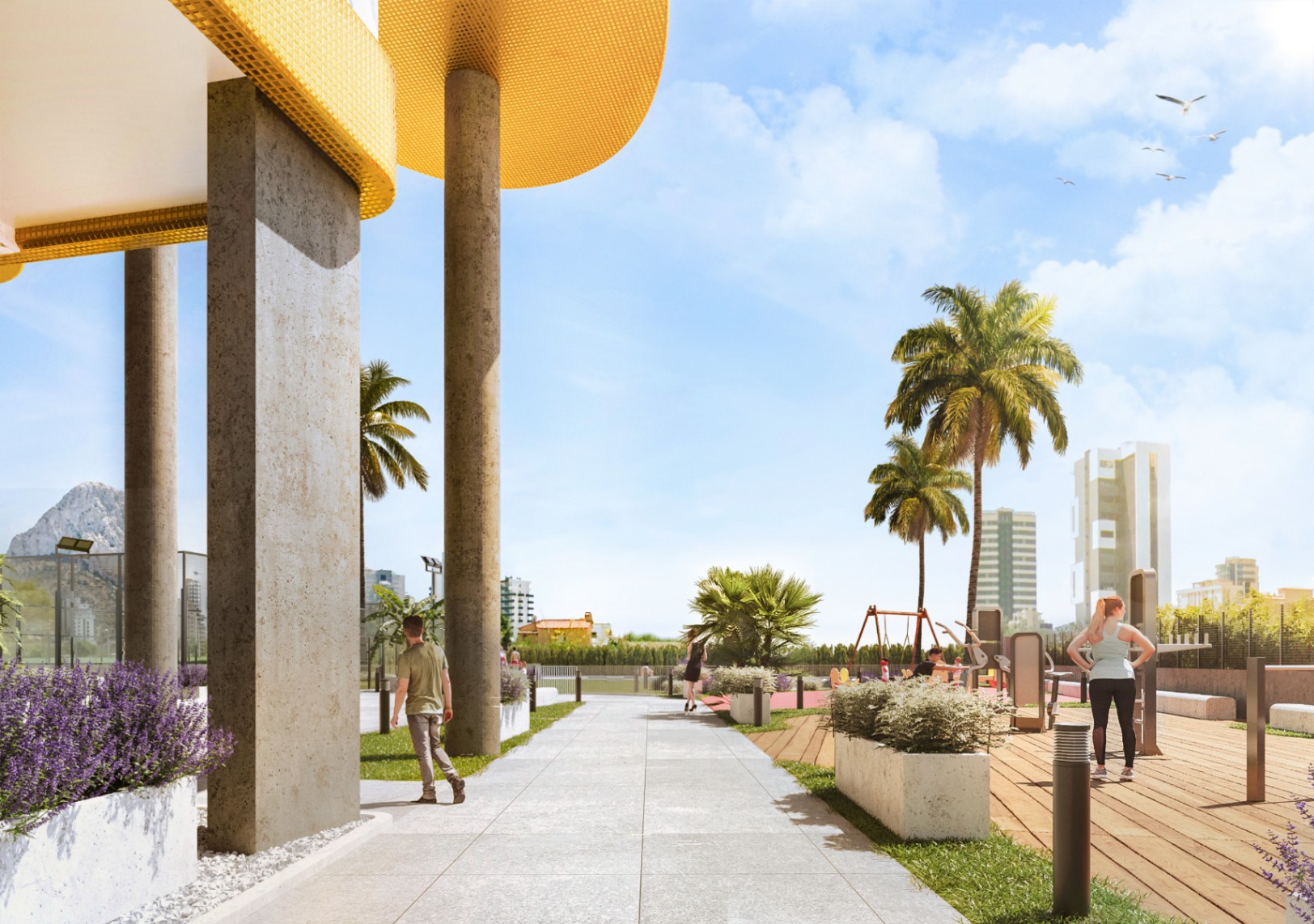 Brand new apartment for sale in Calpe with 3 bedrooms - Arenal Bol area — photo 8