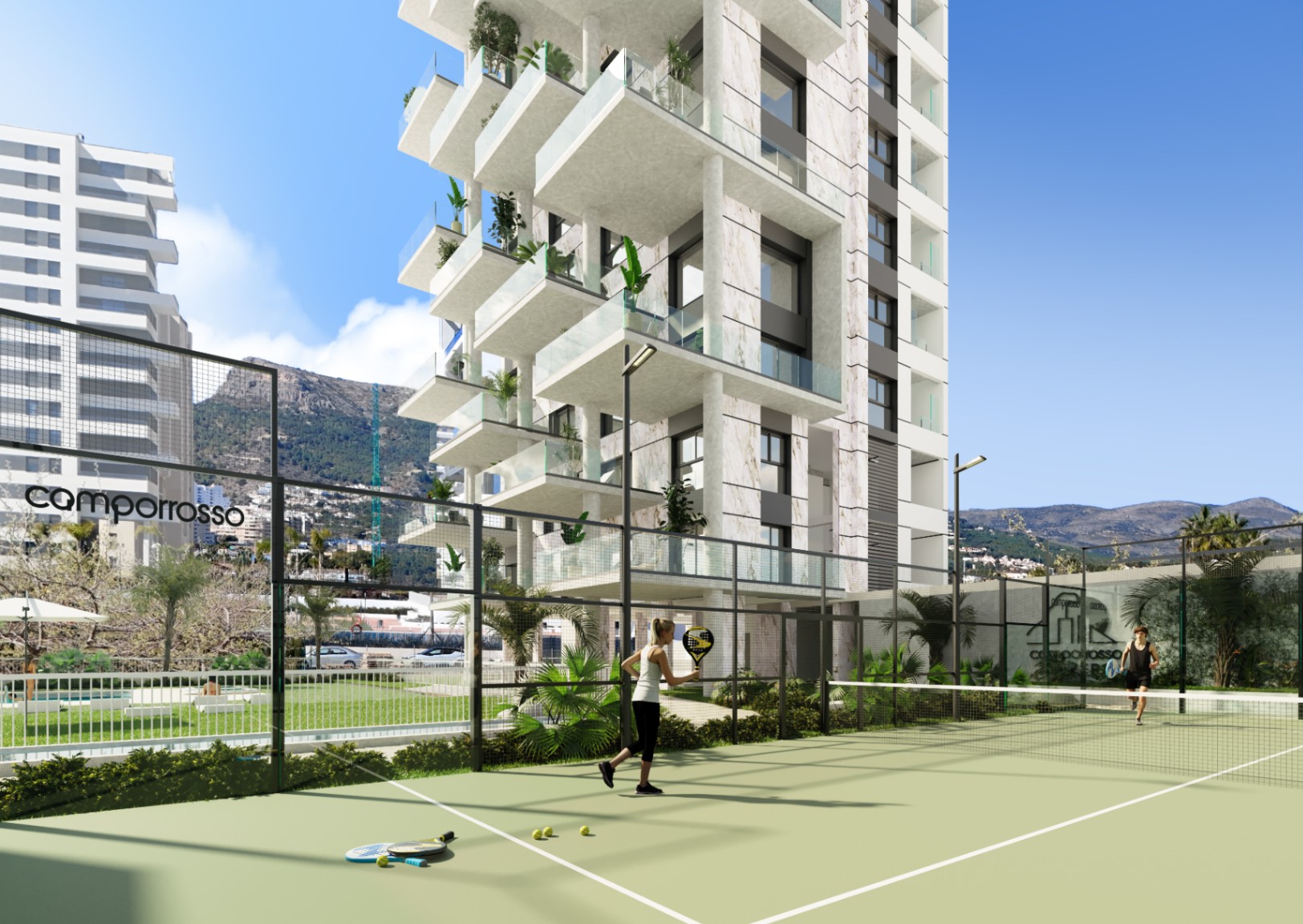 Appartamento di nuova costruzione con 3 camere da letto in vendita a Calpe | Camporrosso Towers — foto 16