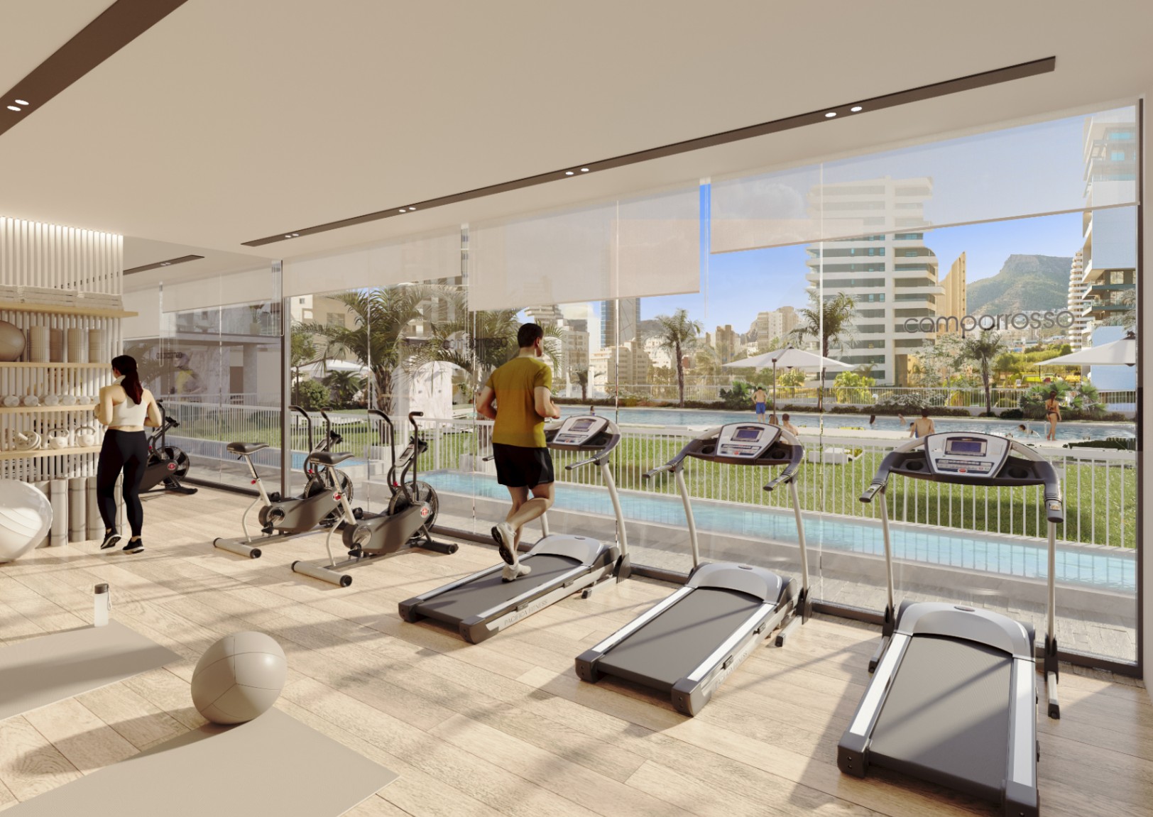 Nyt 2-værelses lejlighed til salg i Calpe | Camporrosso Towers — foto 14