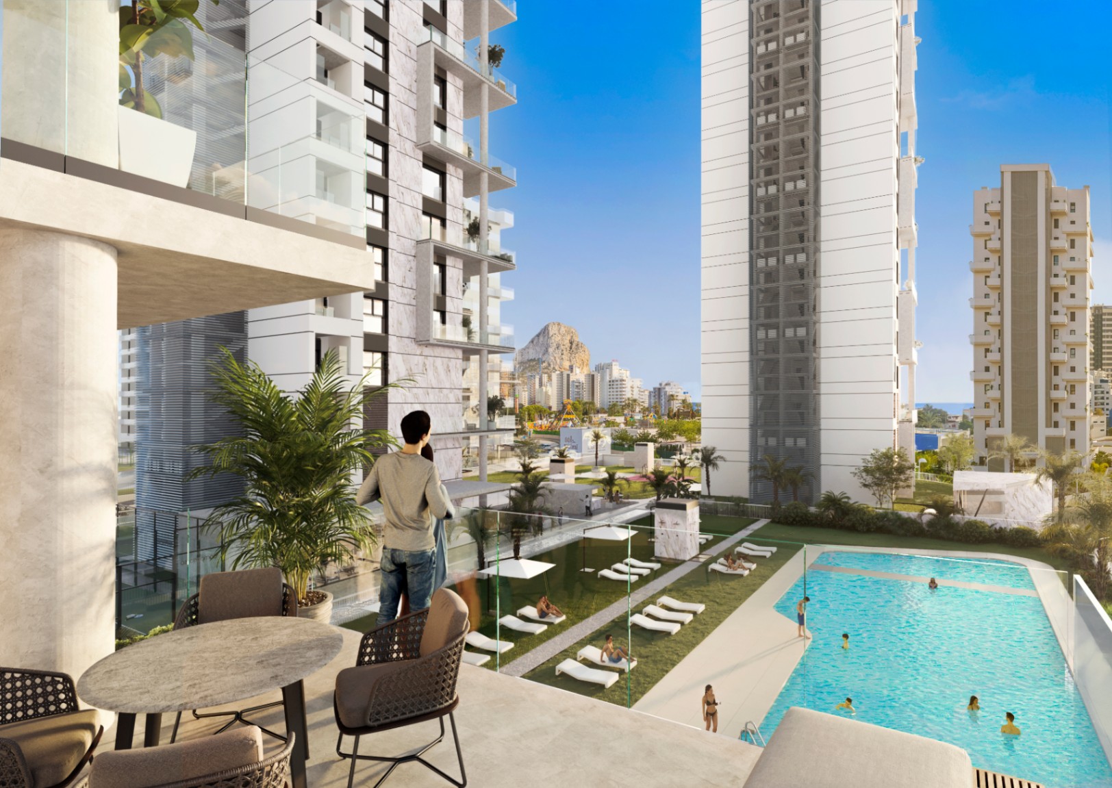 New Build 3-Bedroom Apartment for Sale in Calpe | Camporrosso Towers — photo 12