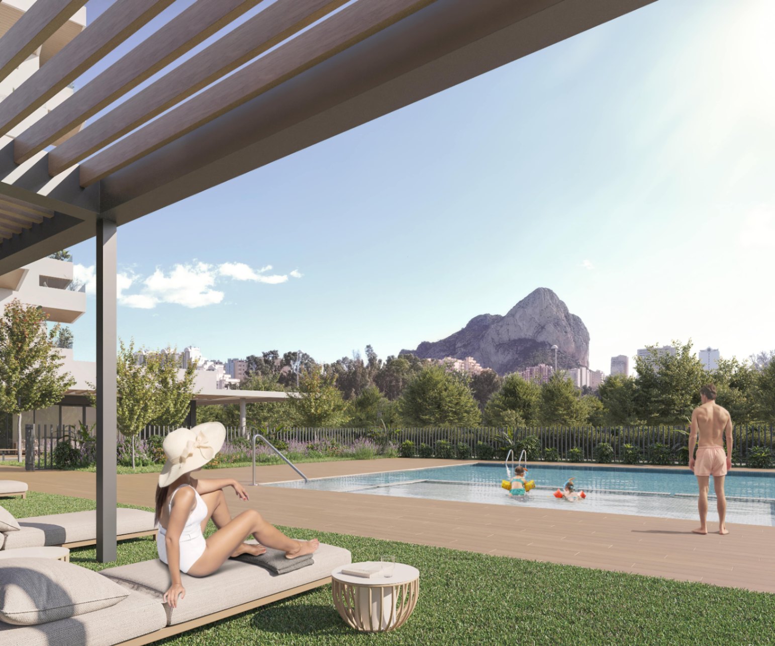 Apartament na sprzedaż w Lagune Homes, Calpe: 2 sypialnie, basen. — zdjęcie 6
