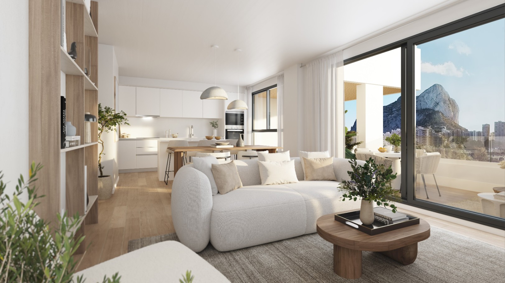 Apartment for Sale in Lagune Homes, Calpe: 2 Bedrooms, Swimming Pool.