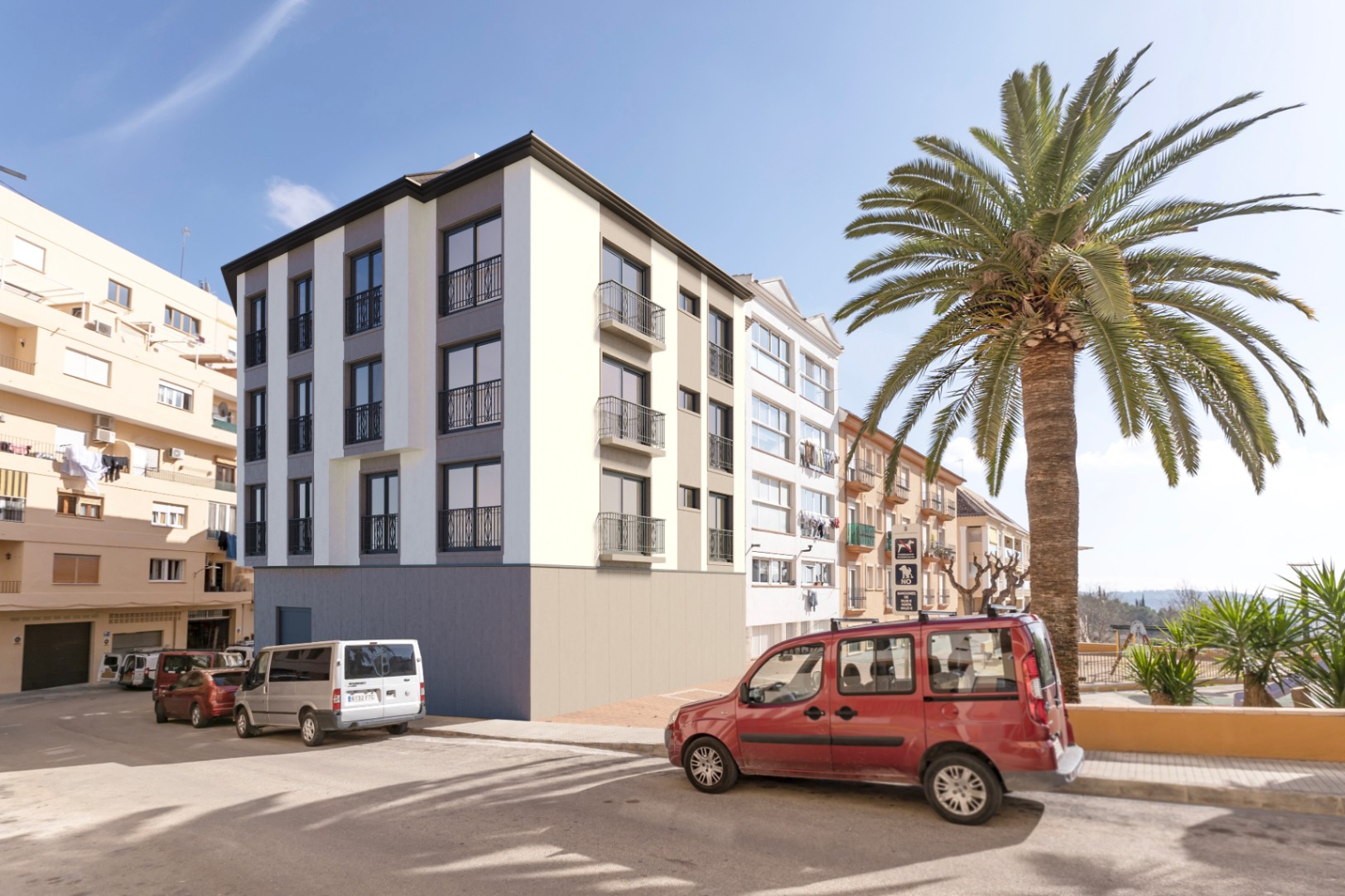 Apartment mit Meerblick in Benissa mit 2 Schlafzimmern — Foto 4