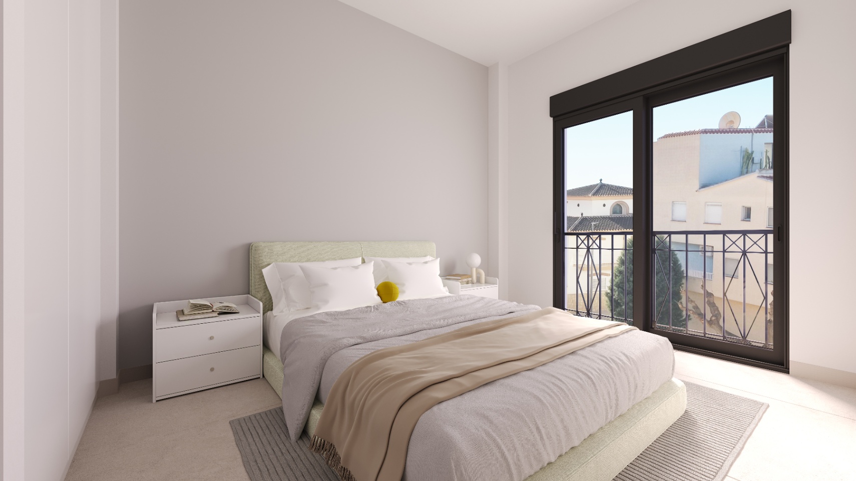 Apartment mit Meerblick in Benissa mit 2 Schlafzimmern — Foto 3