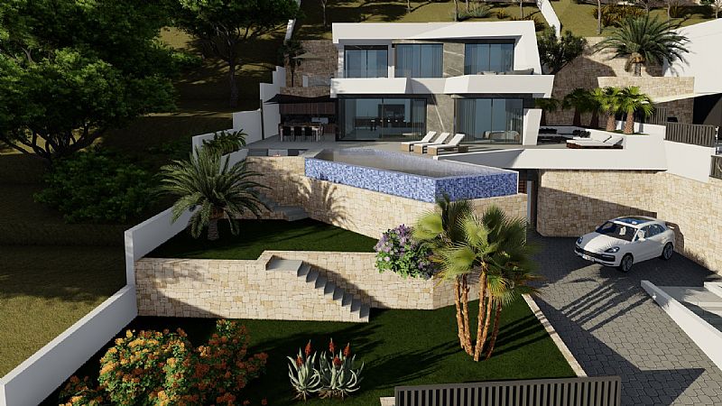 Luksus chalet til salg med 4 værelser i Maryvilla, Calpe — foto 11