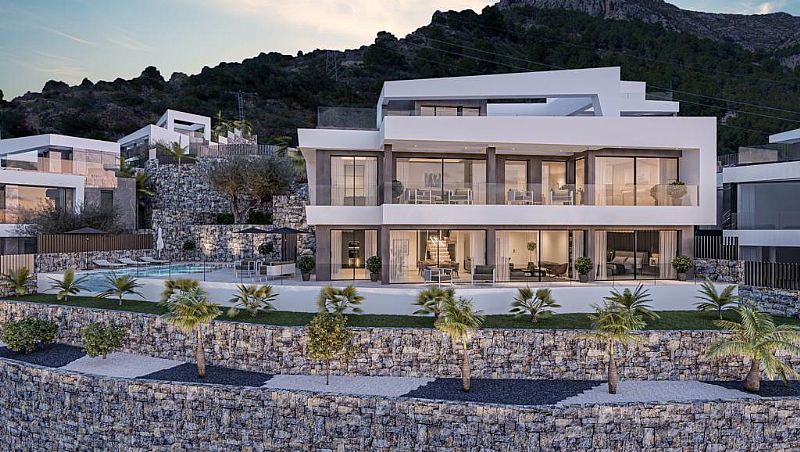Luksusowy chalet na sprzedaż w Calpe, Cucarres: 4 sypialnie, 3 tarasy, prywatny basen i wiele więcej — zdjęcie 4