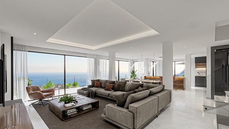 Luksusowy chalet na sprzedaż w Calpe, Cucarres: 4 sypialnie, 3 tarasy, prywatny basen i wiele więcej — zdjęcie 7