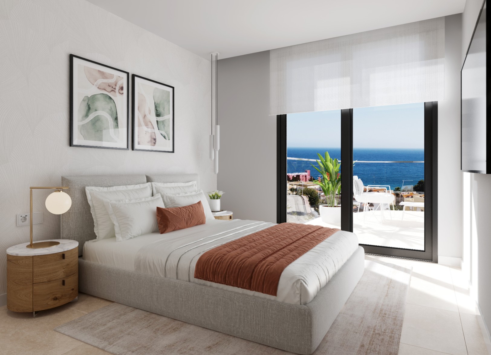Luxury Apartment in Calpe with 3 Bedrooms and Pool — photo 13