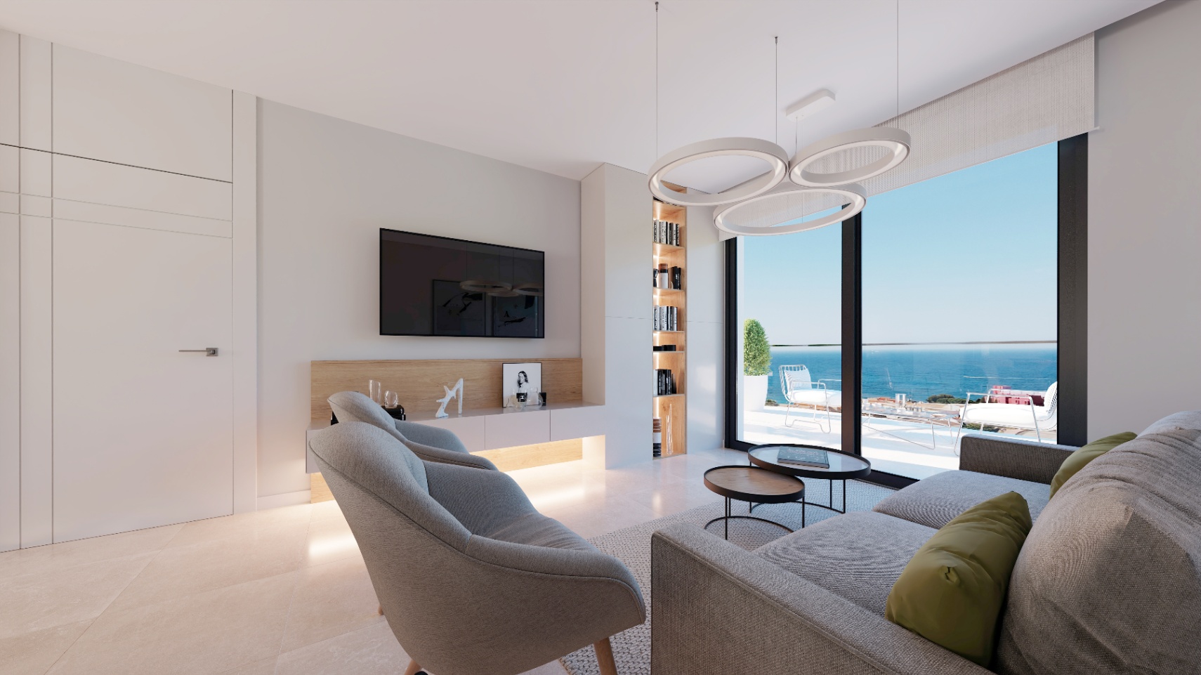 Luxury Apartment in Calpe with 3 Bedrooms and Pool