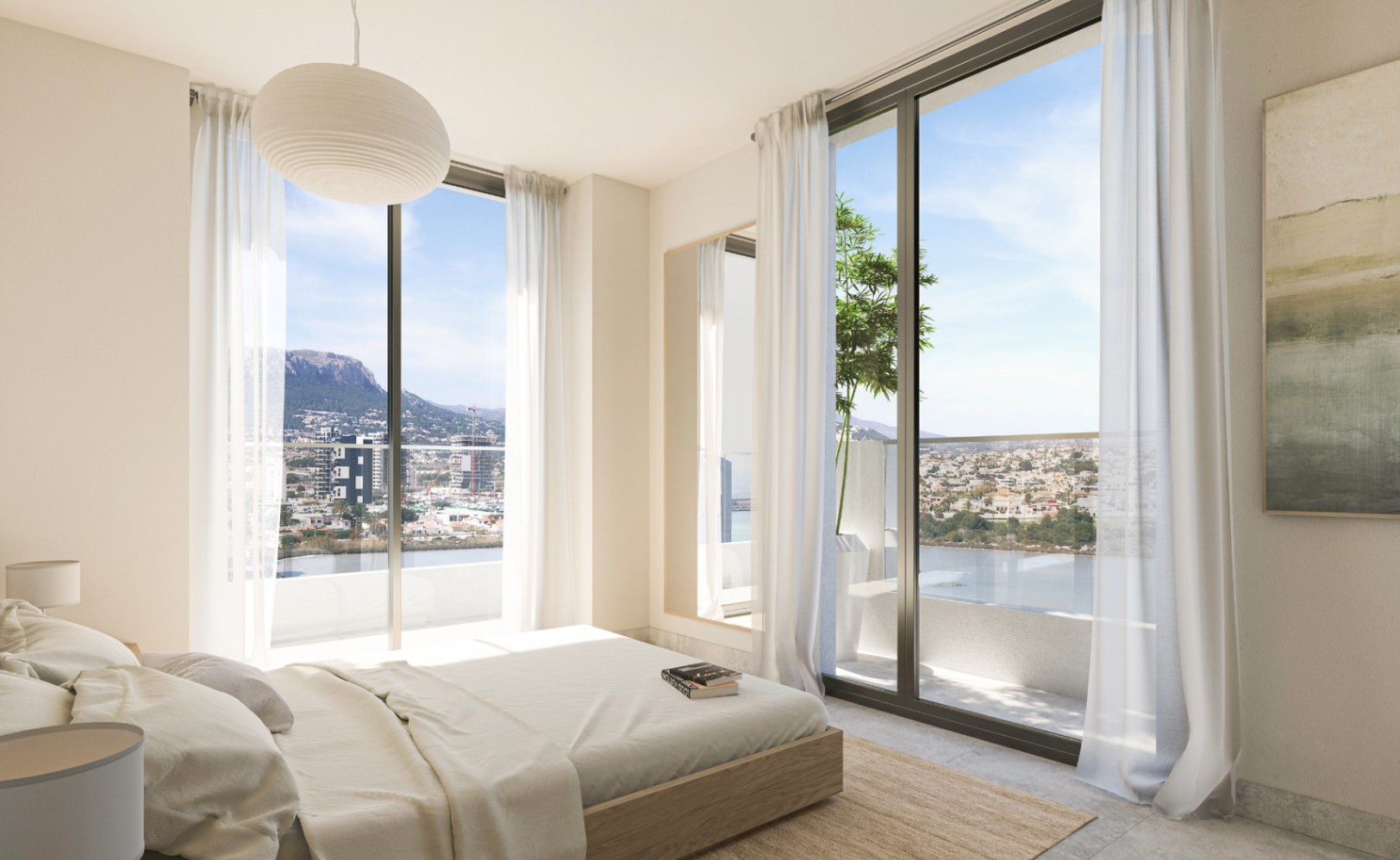 New luxury apartment in Calpe with 3 bedrooms and swimming pool — photo 3
