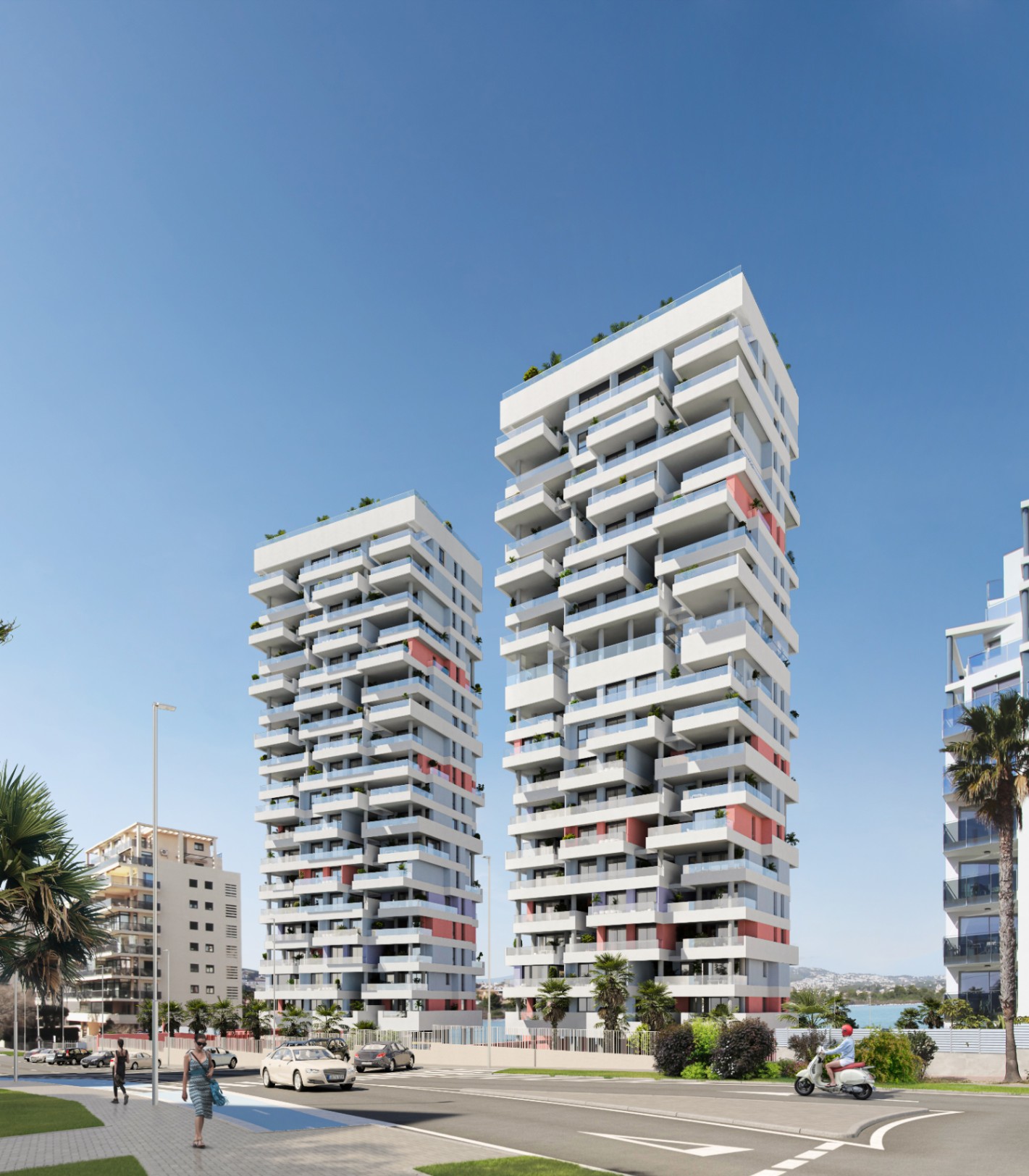 New luxury apartment in Calpe with 3 bedrooms and swimming pool — photo 6