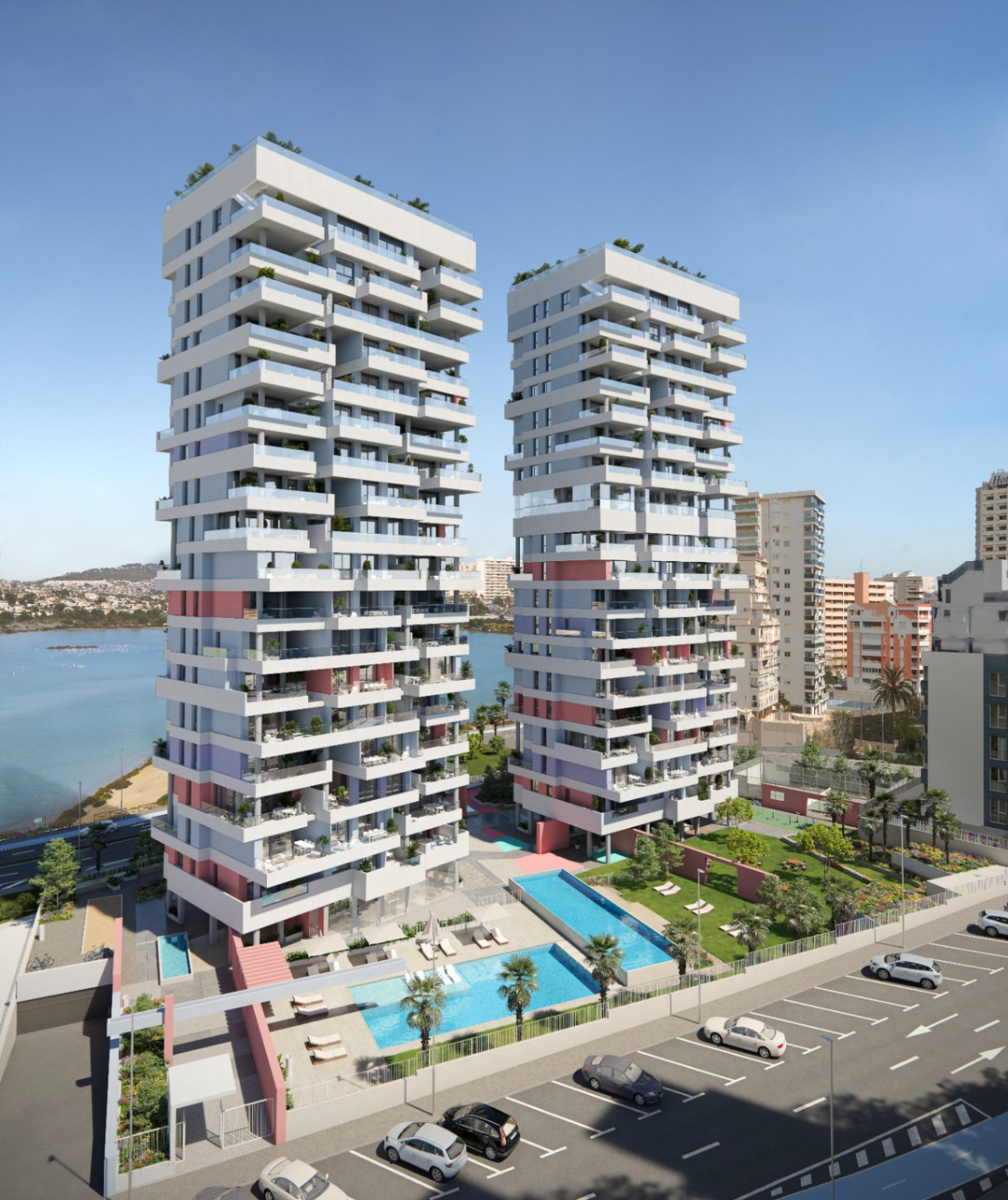 New luxury apartment in Calpe with 3 bedrooms and swimming pool — photo 7