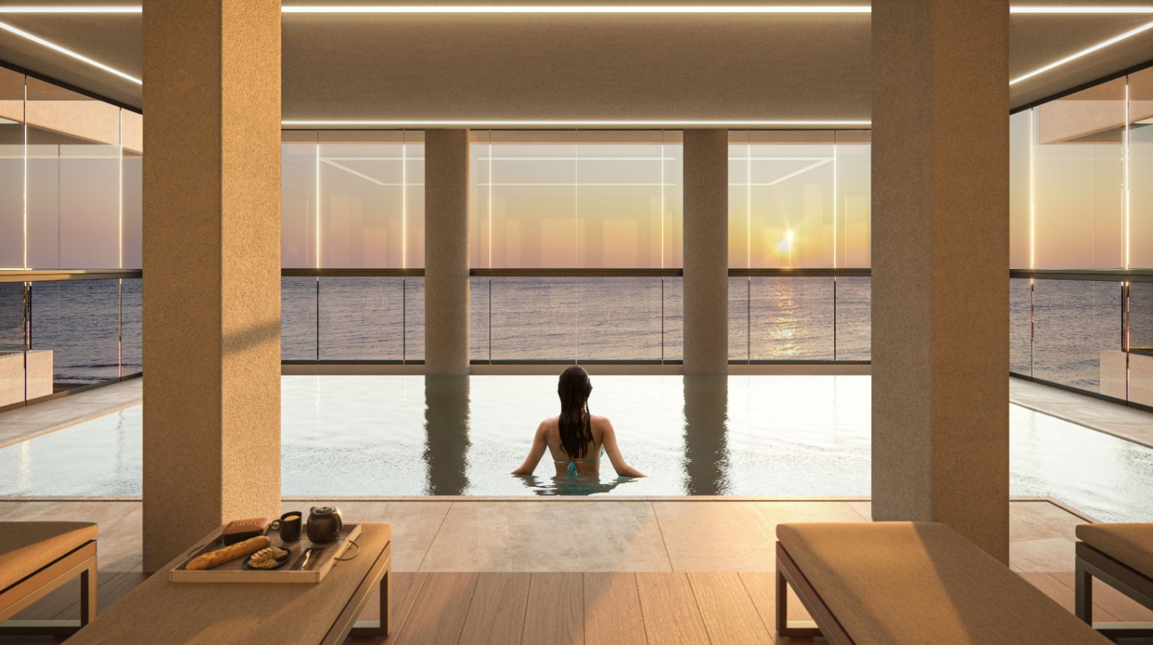 New luxury apartment in Calpe with 3 bedrooms and swimming pool — photo 11