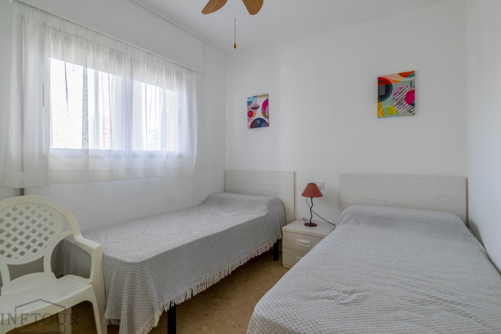 Apartment with sea and mountain views in central and quiet area of Calpe, with 2 bedrooms and swimming pool — photo 12