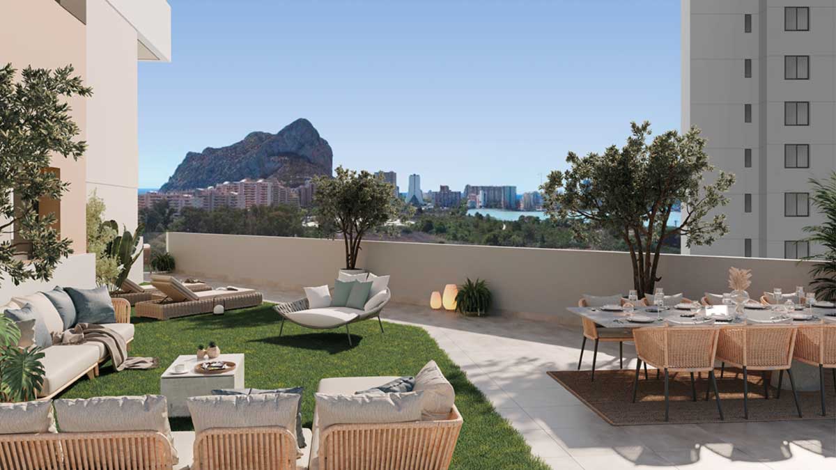 Luksusowy apartament w Calpe, AQUA - 2 sypialnie, na sprzedaż — zdjęcie 3