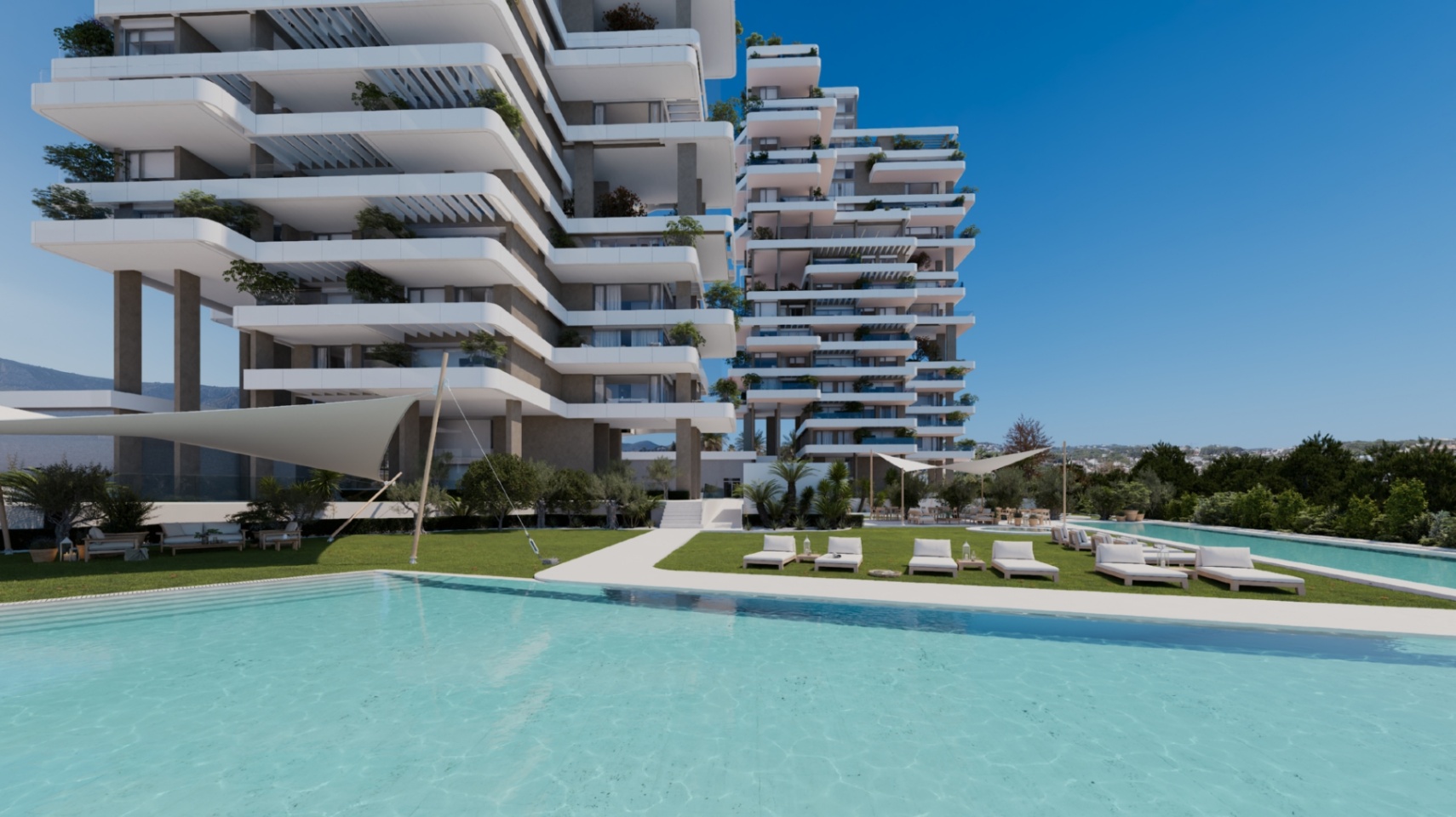 Penthouse for sale with 3 bedrooms and private pool in Calpe — photo 3