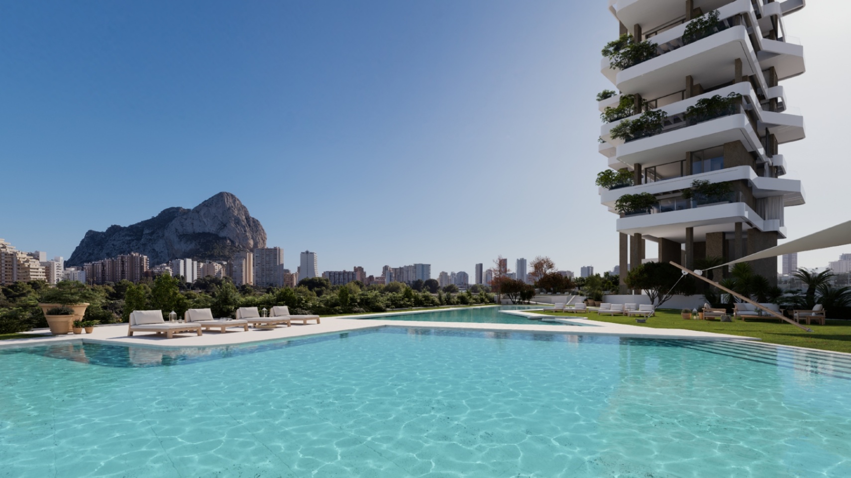 Penthouse for sale with 3 bedrooms and private pool in Calpe — photo 14